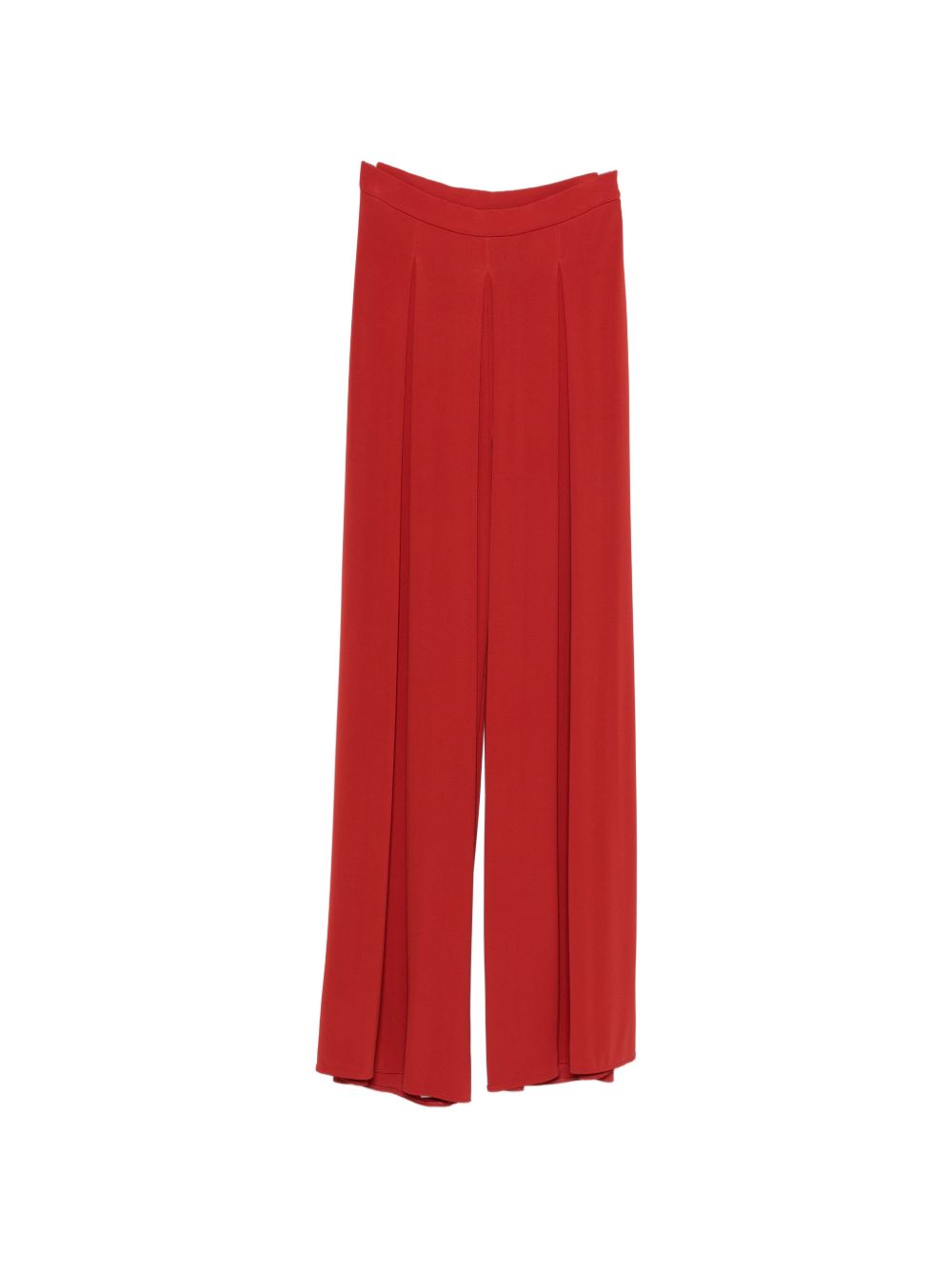 Pantaloni con pieghe bermuda in rosso Maxmara - donna 