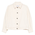 Giacca in jersey effetto denim nettare in avorio Maxmara - donna 