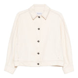 Giacca in jersey effetto denim nettare in avorio Maxmara - donna 