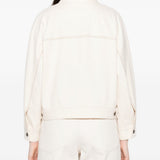 Giacca in jersey effetto denim nettare in avorio Maxmara - donna 