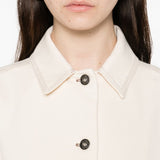 Giacca in jersey effetto denim nettare in avorio Maxmara - donna 