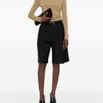 t-shirt arricciato gomma in beige Maxmara - donna 