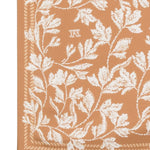 Sciarpa con stampa floreale in marrone Maxmara - donna 