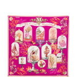 Sciarpa con stampa grafica in rosa Maxmara - donna 