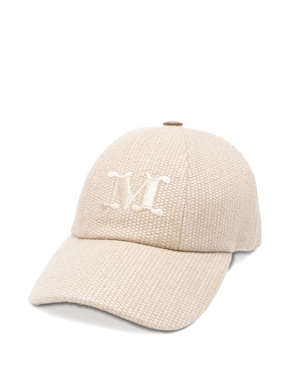 Cappello da baseball con ricamo in beige Maxmara - donna 