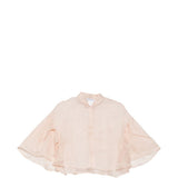 Blusa con ruches in beige Maxmara - donna 