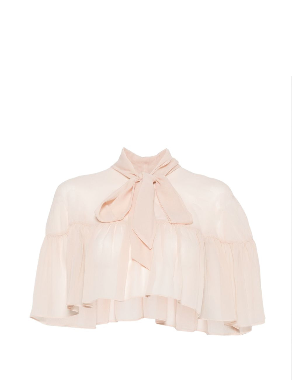 Blusa con fiocco in rosa chiaro Max Mara - donna 