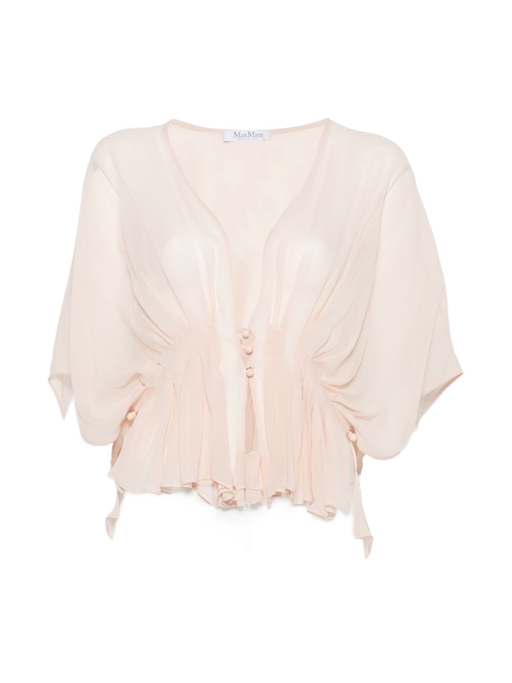 Top con ruches in rosa chiaro Max Mara - donna 