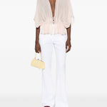 Top con ruches in rosa chiaro Max Mara - donna 