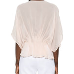 Top con ruches in rosa chiaro Max Mara - donna 