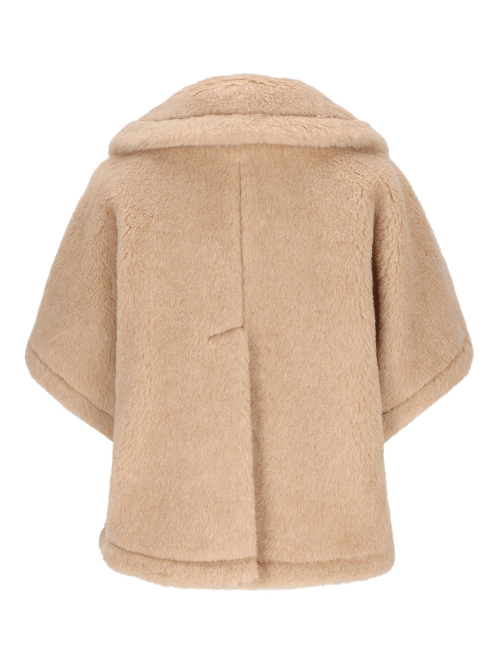 Giacca in Teddy di alpaca e cachemire corvino in beige Maxmara - donna 