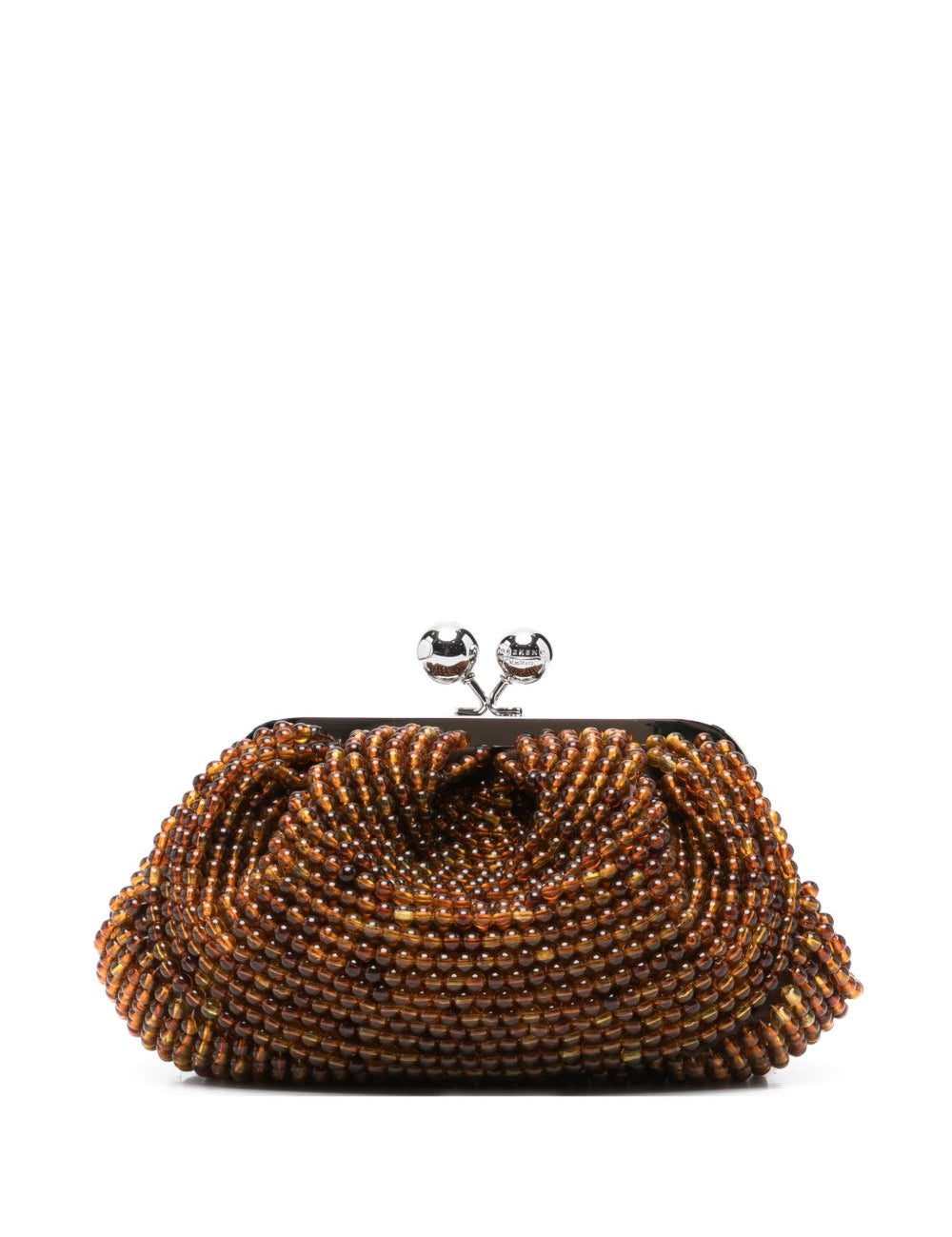 Borsa clutch eschimo in marrone Max Mara Weekend - donna 