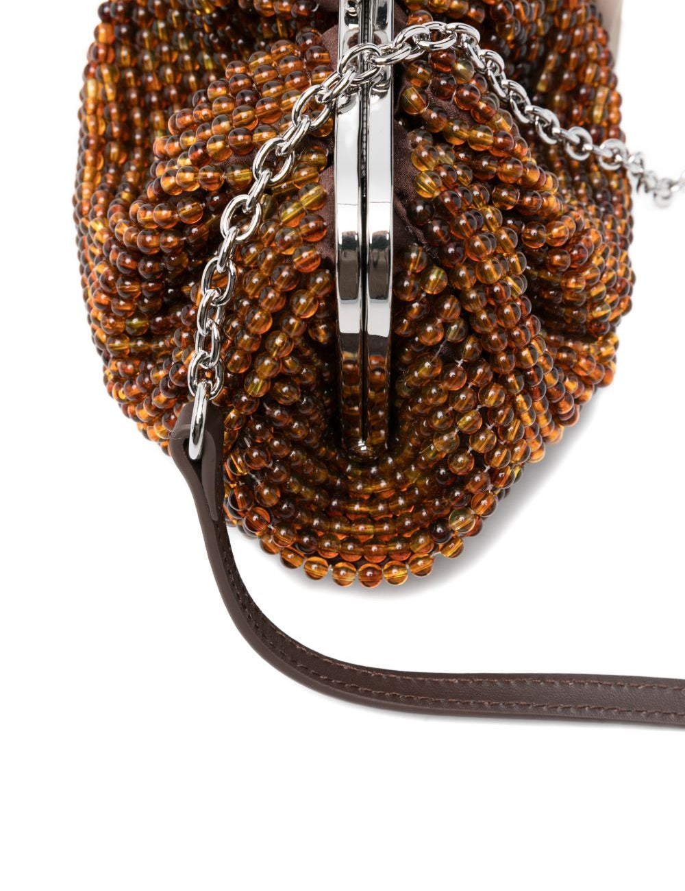 Borsa clutch eschimo in marrone Max Mara Weekend - donna 