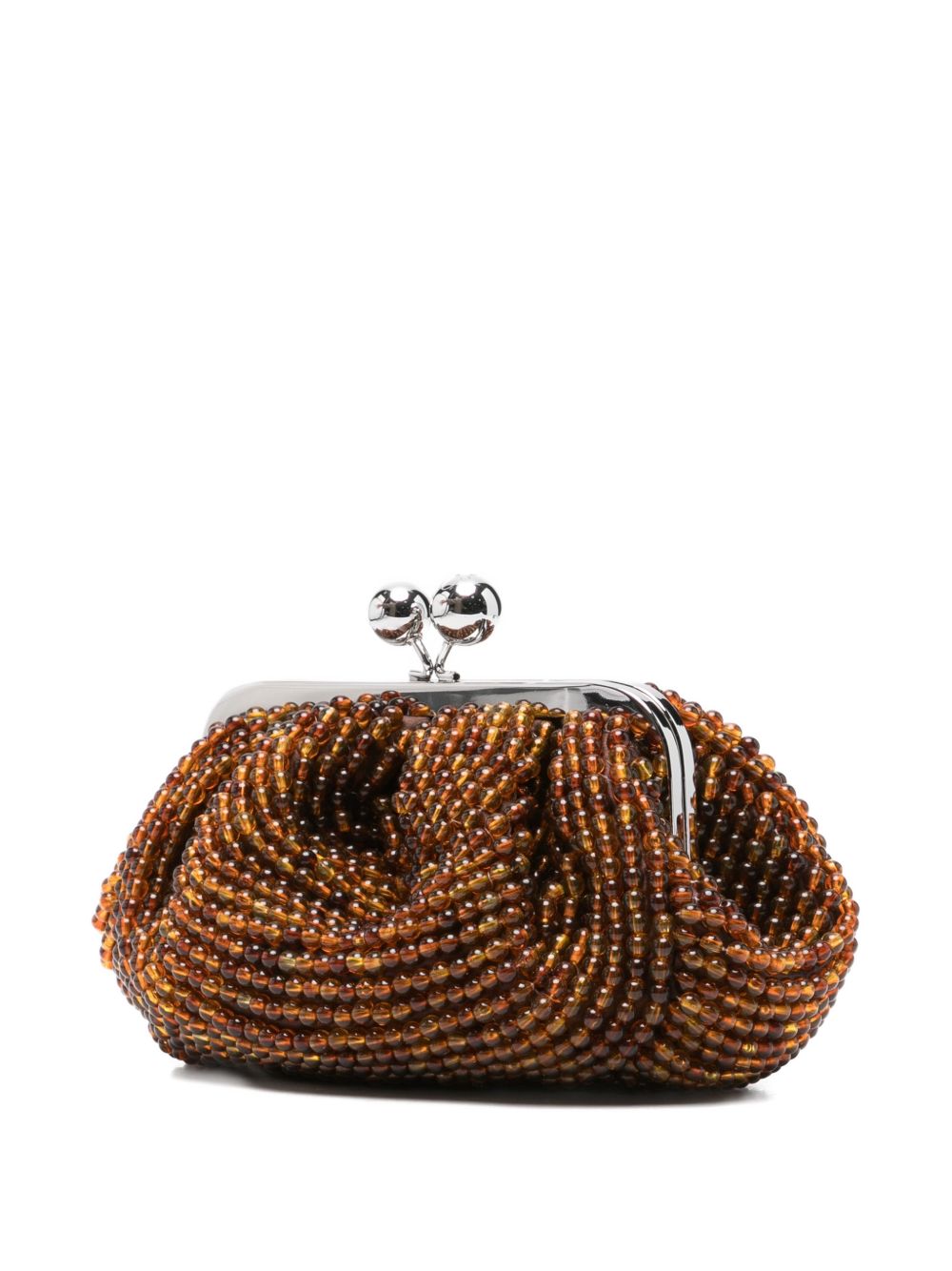 Borsa clutch eschimo in marrone Max Mara Weekend - donna 