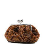 Borsa clutch eschimo in marrone Max Mara Weekend - donna 
