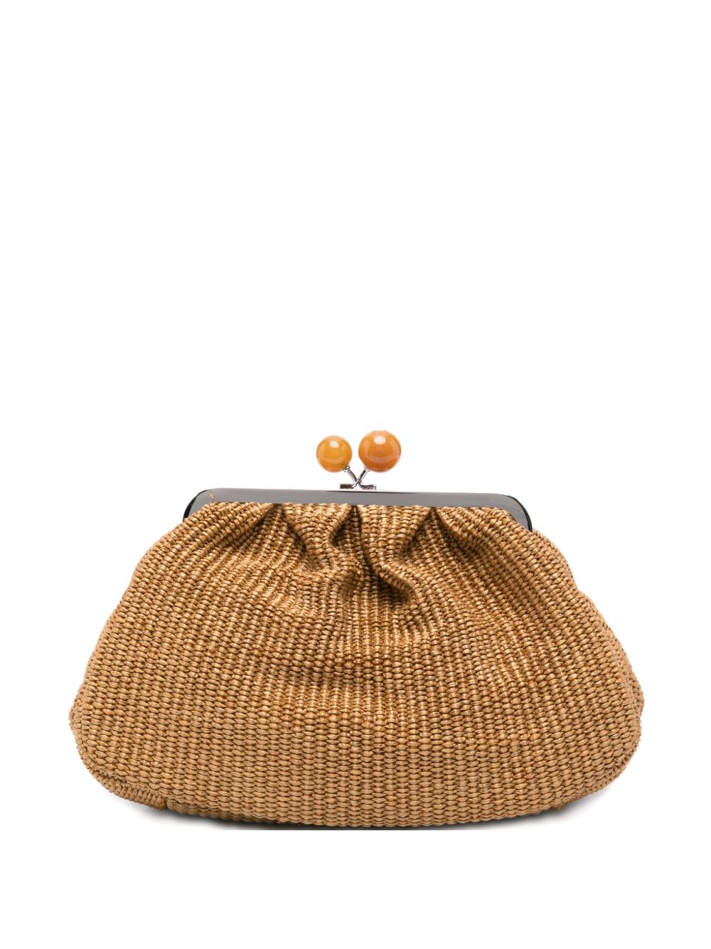 Clutch pasticcino fortuna in marrone Max Mara Weekend - donna 