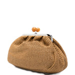 Clutch pasticcino fortuna in marrone Max Mara Weekend - donna 