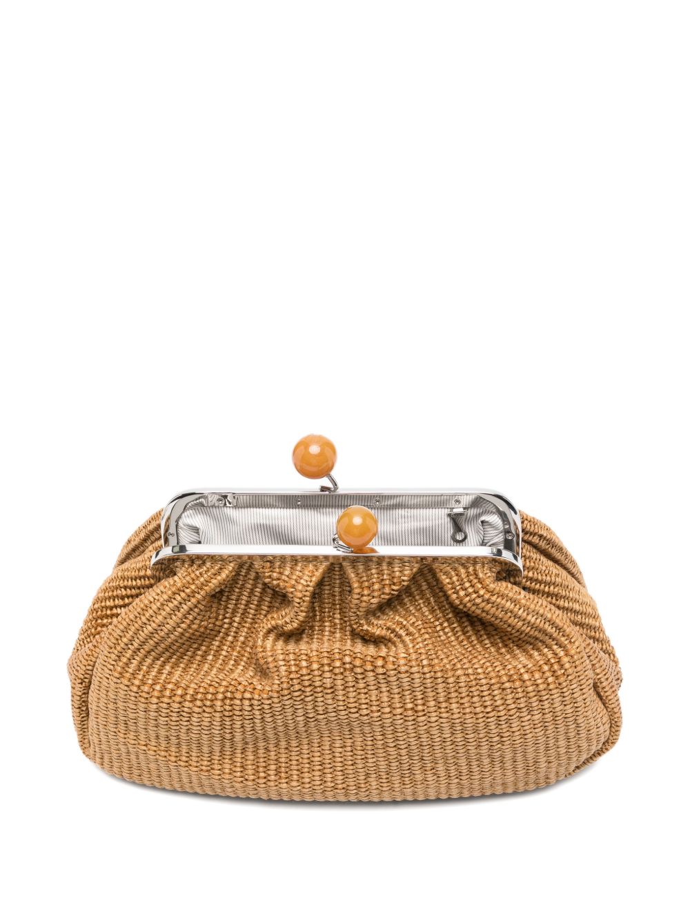 Clutch pasticcino fortuna in marrone Max Mara Weekend - donna 