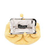 Borsa clutch palma in giallo Maxmara - donna 