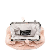 Borsa clutch palma in rosa Maxmara - donna 