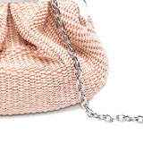 Borsa clutch palma in rosa Maxmara - donna 