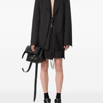 Giacca a righe divina in nero Maxmara sportmax - donna 