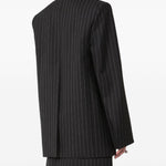 Giacca a righe divina in nero Maxmara sportmax - donna 
