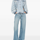 Giacca denim cloro in azzurro Max Mara Sportmax- donna 