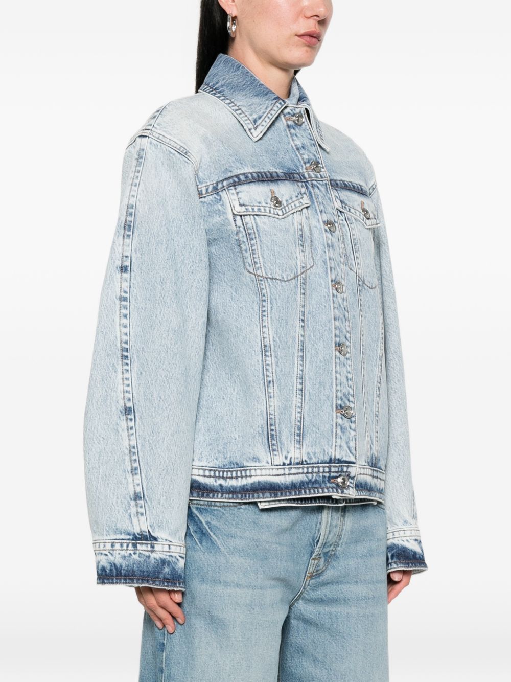Giacca denim cloro in azzurro Max Mara Sportmax- donna 