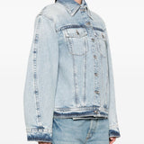 Giacca denim cloro in azzurro Max Mara Sportmax- donna 