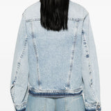 Giacca denim cloro in azzurro Max Mara Sportmax- donna 