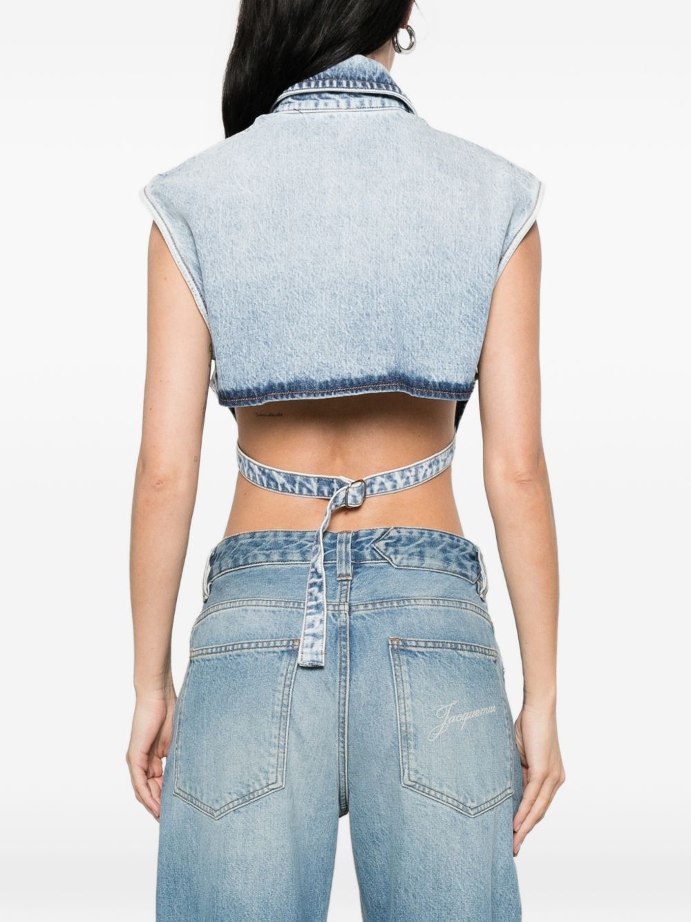 Giacca denim cloro in azzurro Max Mara Sportmax- donna 