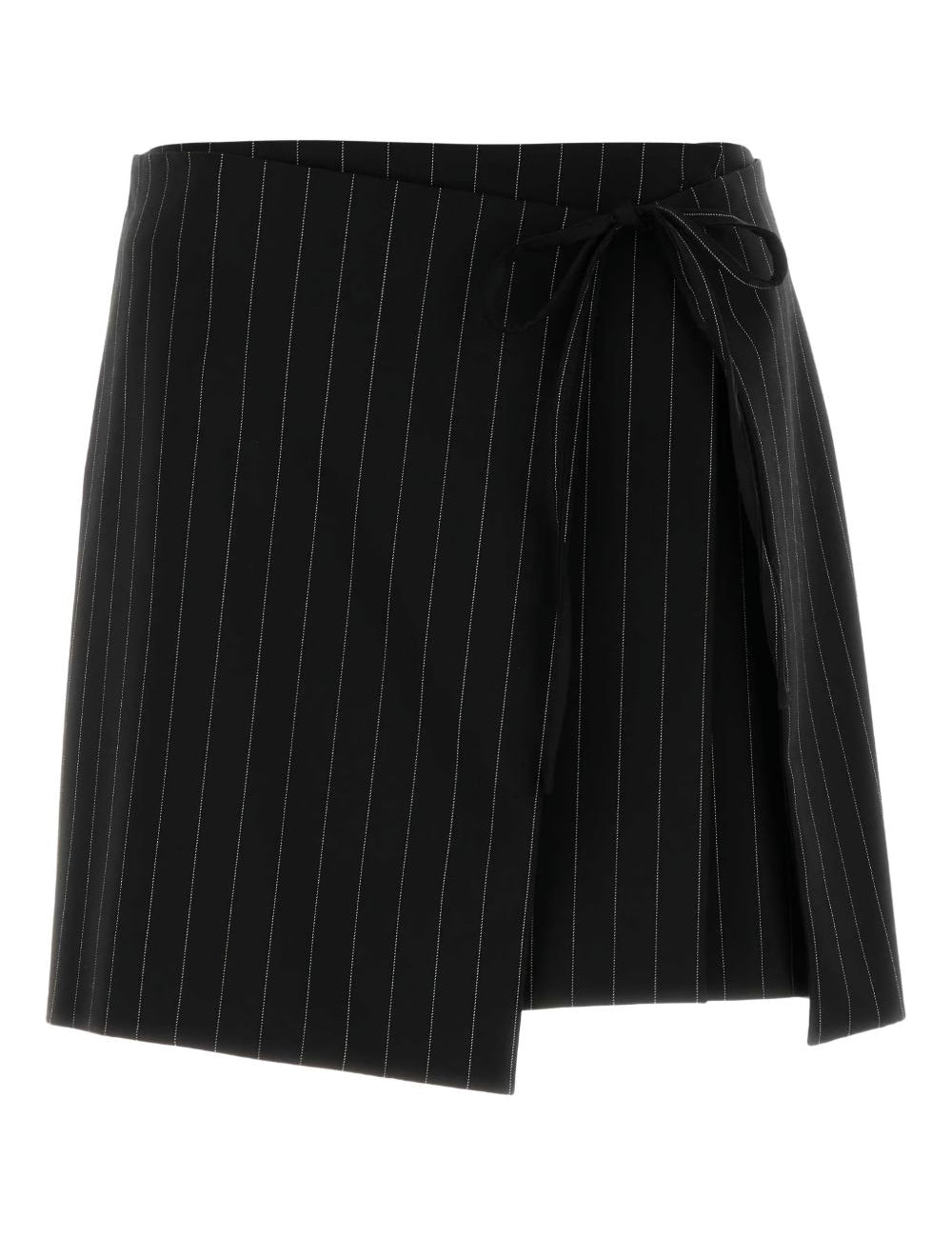 Minigonna a righe fatti in nero Maxmara sportmax - donna 