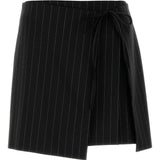 Minigonna a righe fatti in nero Maxmara sportmax - donna 