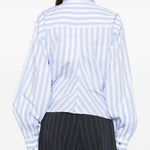 Camicia Palmizi a righe blu Sportmax - donna 
