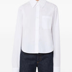 Camicia Ceppo in popeline di misto cotone in bainco Maxmara sportmax - donna 