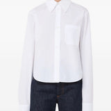 Camicia Ceppo in popeline di misto cotone in bainco Maxmara sportmax - donna 