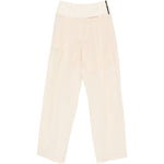 Pantaloni ferito in avorio Max Mara Sportmax- donna 