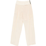 Pantaloni ferito in avorio Max Mara Sportmax- donna 