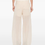 Pantaloni ferito in avorio Max Mara Sportmax- donna 