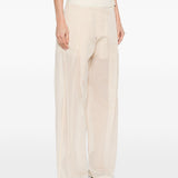 Pantaloni ferito in avorio Max Mara Sportmax- donna 