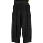 Pantaloni ferito in nero Max Mara Sportmax- donna 