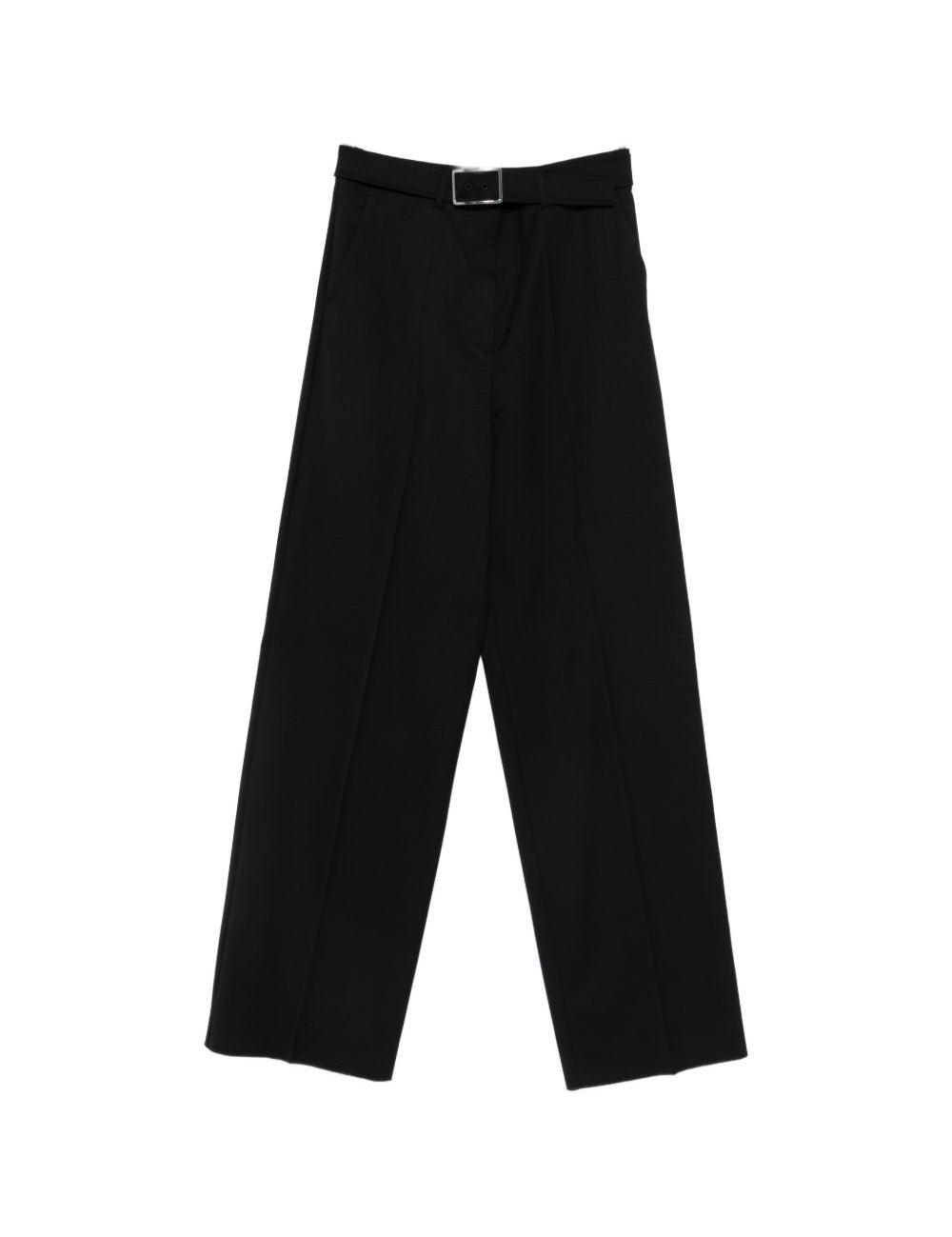 Pantaloni con cintura abituro in nero Maxmara sportmax - donna 