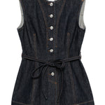 Gilet denim dominio in blu Maxmara sportmax - donna 