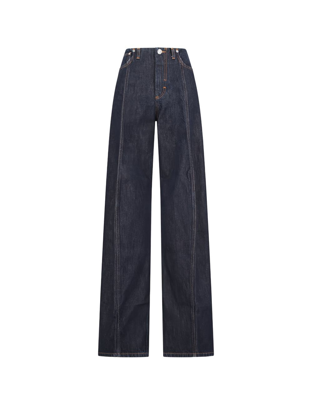 Jeans a vita alta dora in blu Maxmara sportmax - donna 