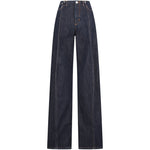 Jeans a vita alta dora in blu Maxmara sportmax - donna 