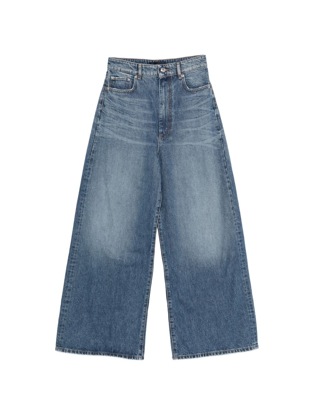 Jeans a gambaampia angri in blu Maxmara sportmax - donna 