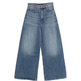 Jeans a gambaampia angri in blu Maxmara sportmax - donna 