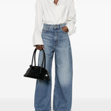 Jeans a gambaampia angri in blu Maxmara sportmax - donna 