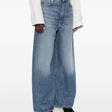 Jeans a gambaampia angri in blu Maxmara sportmax - donna 